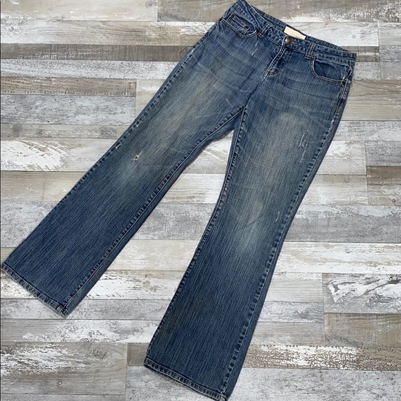 Women's Maurices Taylor Boot Distressed Jeans  5/6 - Picture 2 of 10